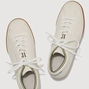 Rothy’s Vanilla Low Top lace up sneaker